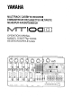 Yamaha MT100II Operation Manual