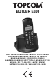 Topcom BUTLER E300 - V1.1 User Manual