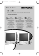 Magnavox 20MC4306 - Tv/dvd/vcr Combination Manual Del Usuario