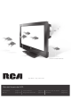 RCA l26wd26d - LCD HDTV w/ DVD Player Guía Del Usuario