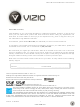 Vizio VM190XVT - XVT-Series 720p LED LCD HDTV User Manual