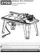 Ryobi A25RT02 Manual Del Operador