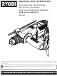 Ryobi D552HK Manual Del Operador
