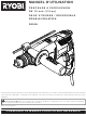 Ryobi D552HK Manuel D'utilisation