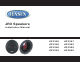 Jensen JS 65 - Car Speaker Installation Manual