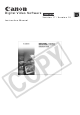 Canon 0286B001 - Optura S1 Camcorder Instruction Manual