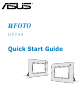 Asus UF735B Quick Start Manual