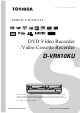Toshiba DVR610 - DVDr/ VCR Combo Service Manual