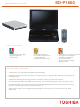 Toshiba SD-P1600 Specifications