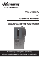 Memorex MB2186A - MB Microcassette Dictaphone User Manual