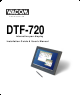 WACOM DTF-720 Installation Manual And User's Manual