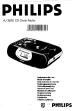 Philips AJ3925 - Cd Clock Radio User Manual