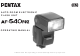 Pentax 540FGZ - AF - Hot-shoe clip-on Flash Operating Manual
