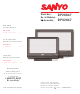 Sanyo DP26647A - 26 Wide-Screen LCD HDTV Owner's Manual