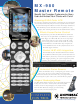 UNIVERSAL REMOTE CONTROL MX-980 Brochure