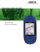 Magellan eXplorist 300 Manuel De Fonctionnement