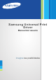 Samsung 4116 - SCX B/W Laser Driver Manual