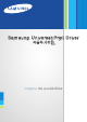 Samsung 4116 - SCX B/W Laser Driver Manual