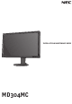 NEC MD304MC - MultiSync - 29.8