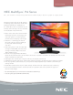 NEC PA271W-BK Specifications