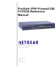 Netgear FVX538v2 - ProSafe VPN Firewall Dual WAN Reference Manual