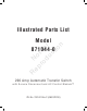 Briggs & Stratton 071044-0 Illustrated Parts List