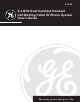 GE 21028GE3-A User Manual