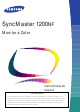 Samsung SyncMaster 1200NF Instrucciones De Usuario