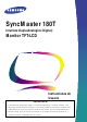 Samsung SyncMaster 180T Instrucciones De Usuario