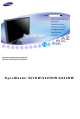 Samsung SyncMaster 2023NW Manual Del Usuario