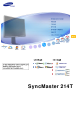 Samsung 214T - SyncMaster - 21.3