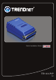 TRENDnet TE100-P1P - Parallel Print Server Quick Installation Manual