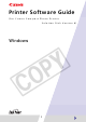 Canon 0324B001 - SELPHY ES1 Photo Printer Software Manual