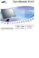 Samsung 914V - SyncMaster 19 Inch LCD Monitor Manual Del Usuario