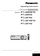 Panasonic LB80U - XGA LCD Projector Operating Instructions Manual