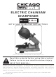 Chicago Electric 93213 Set Up And Operating Instructions Manual