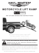 HAUL MASTER 99900 Set Up And Operating Instructions Manual