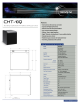 VELODYNE CHT-10Q Specifications