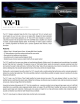VELODYNE VX-11 - DATASHEET 1 Datasheet