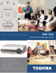 Toshiba TDP-T40 Specifications