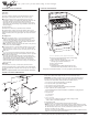 Whirlpool GFG461LV Dimensions And Installation Information