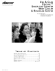 Dacor EF24RBCSS Use & Care Manual