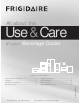 Frigidaire FFBC46F5LS Use & Care Manual