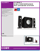 Coby CS-MP77 - 2.1-CH PC Multimedia Speaker Sys Specification Sheet