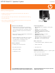 HP GM326AA - 2.1 Speaker System Datasheet