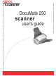 Xerox 90-8010-200 - DocuMate 250 User Manual