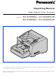 Panasonic KV-S4065CL - Sf Clr Duplex 65PPM USB 2.0 Lgl 300PG Adf Operating Manual