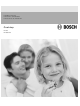 Bosch NIT8053UC - 30in 4 Burner Induction Cooktop Installation Manual