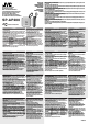JVC SP-AP200A - Speaker With CD Softcase Instructions