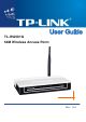 TP-LINK TL-WA501G User Manual